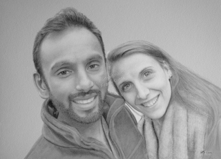 Bleistiftzeichnungen Portraits Karikaturentierportraits