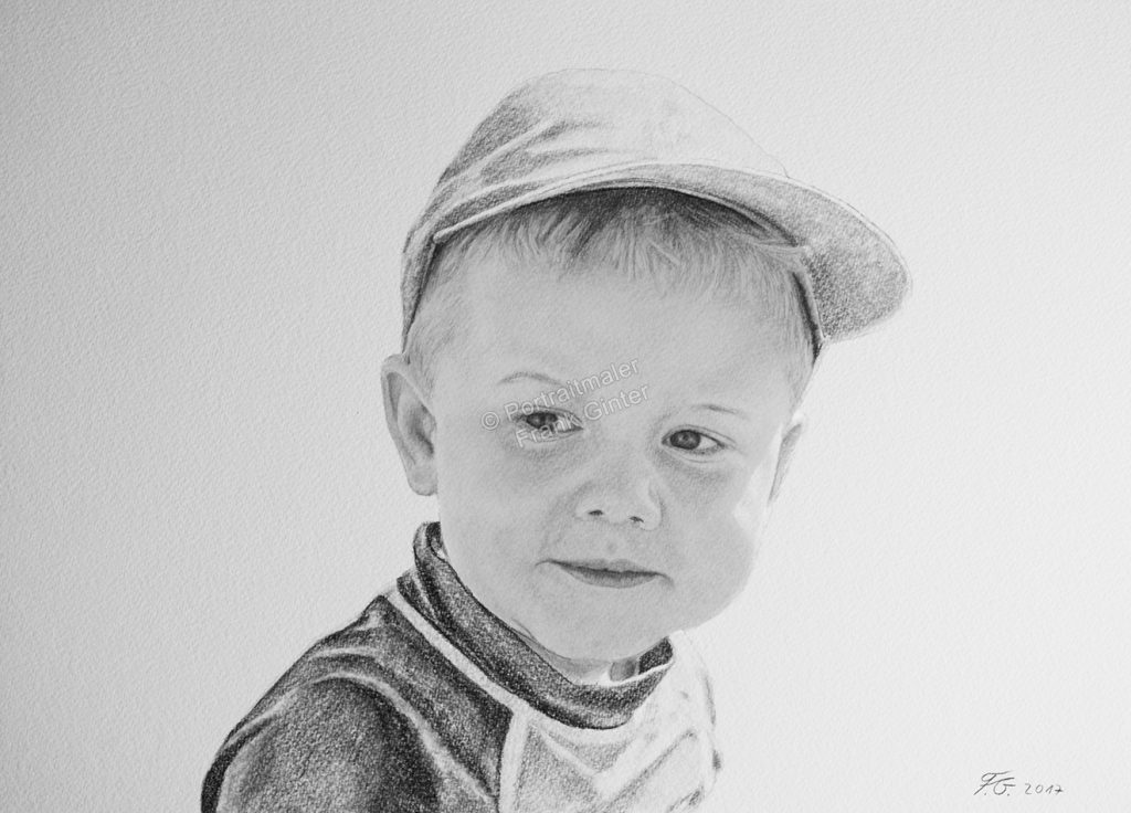 Bleistiftzeichnungen, Portraitzeichnungen, Kinder Portraits zeichnen lassen