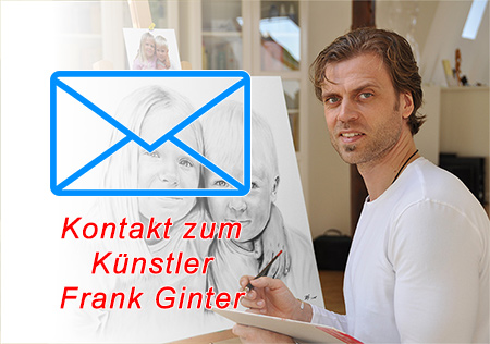 Portraitmaler und Portraitzeichner Ginter